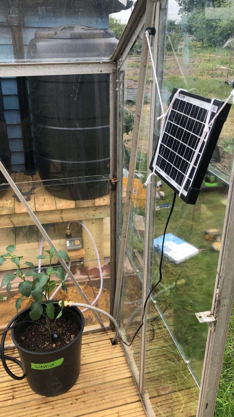 Solar-Powered Drip Systems