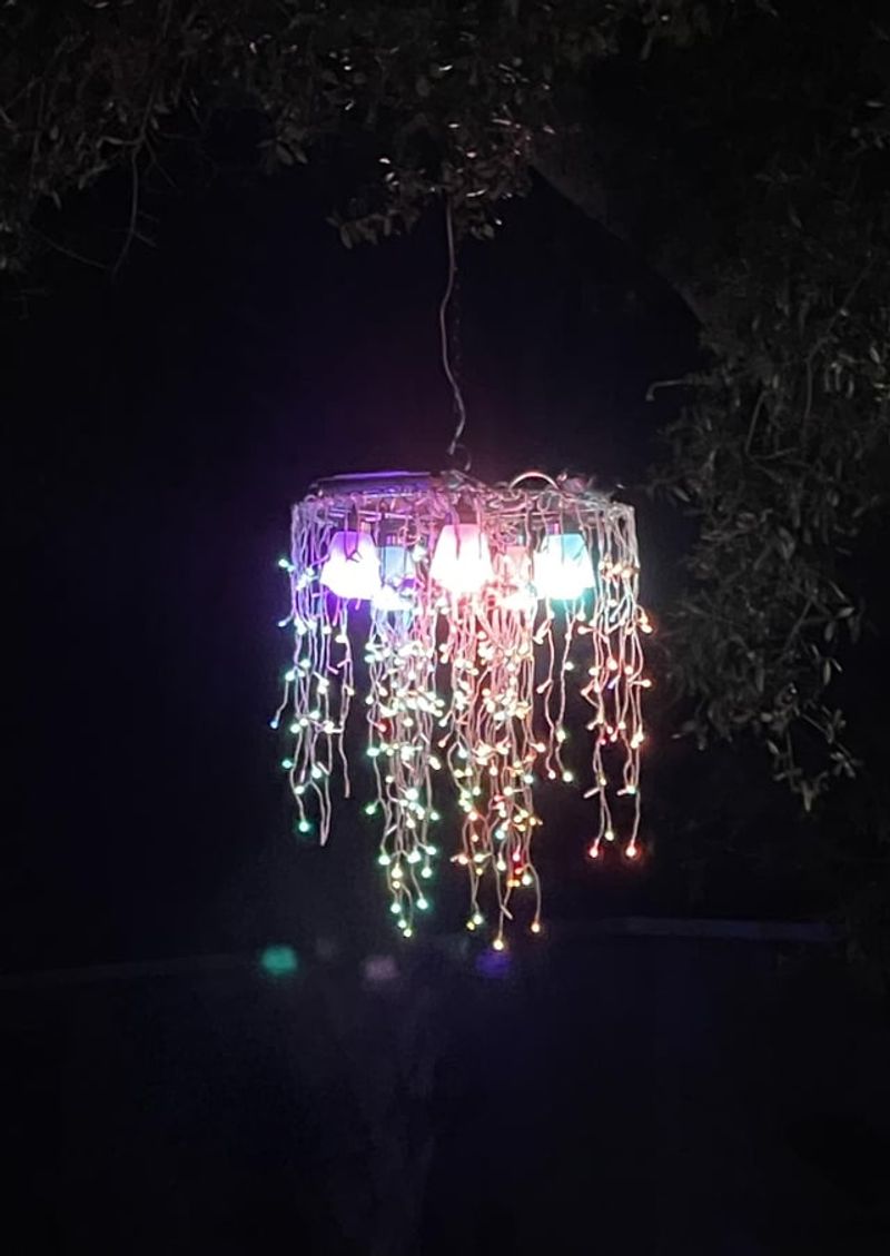 Hanging Branch Chandelier