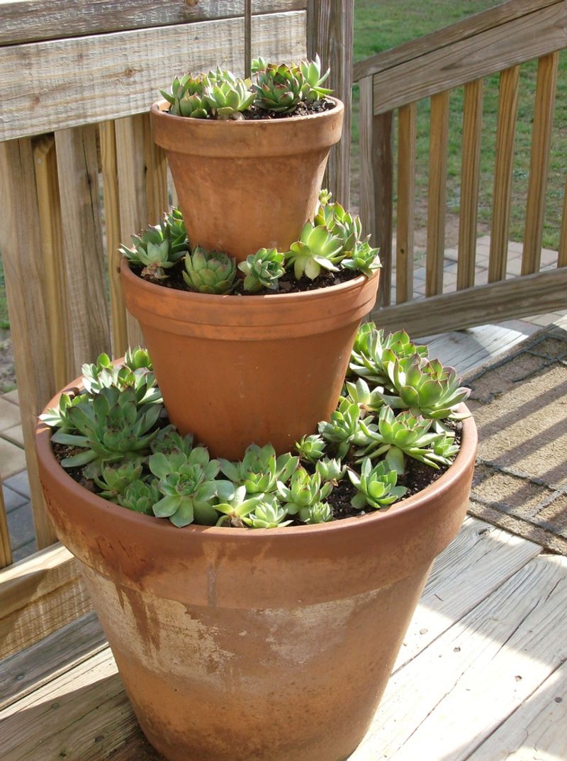 Stackable Terracotta Towers