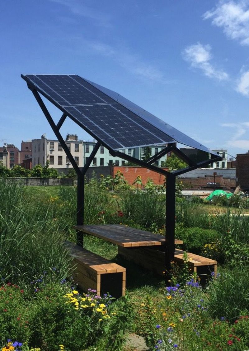 Solar-Powered Tech Terraces