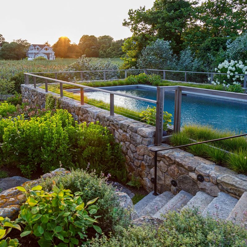 Natural Swimming Pool Surrounds