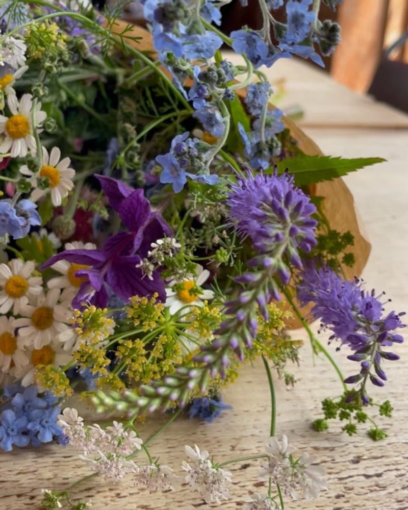 Flower Bouquets Offering A Garden Connection