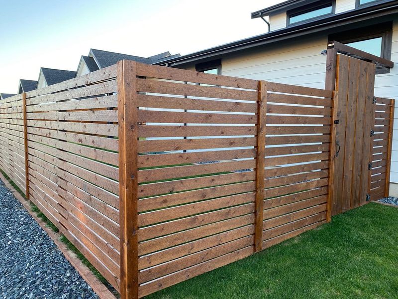 Modern Horizontal Slats