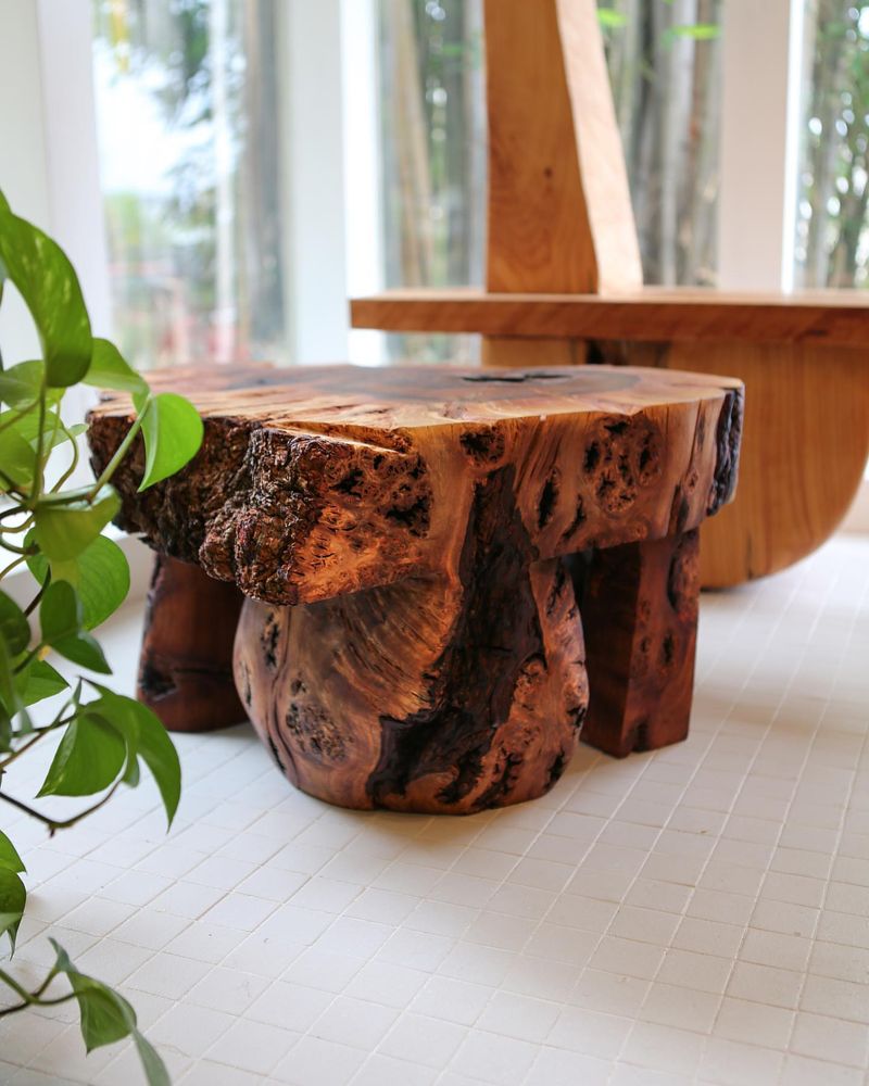 Construct A Rustic Side Table
