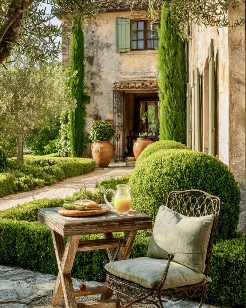Rustic Outdoor Dining Table