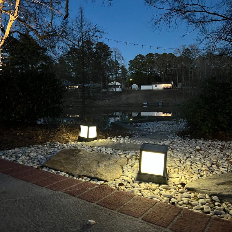 Install Motion-Activated Lights Around Garden Areas