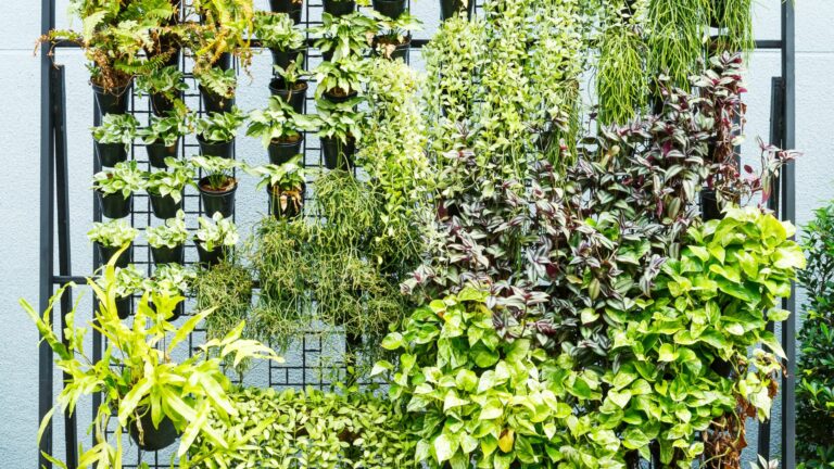 space saving planters