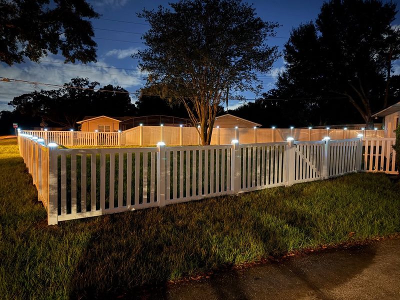 Post Cap Lights For Deck And Fence Borders