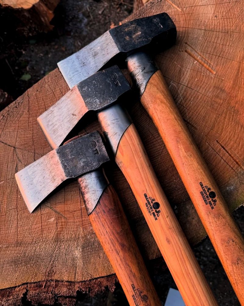 Wooden-Handled Tools With Splits
