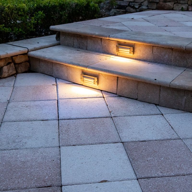 Stepping Stone Lights For Natural Pathways
