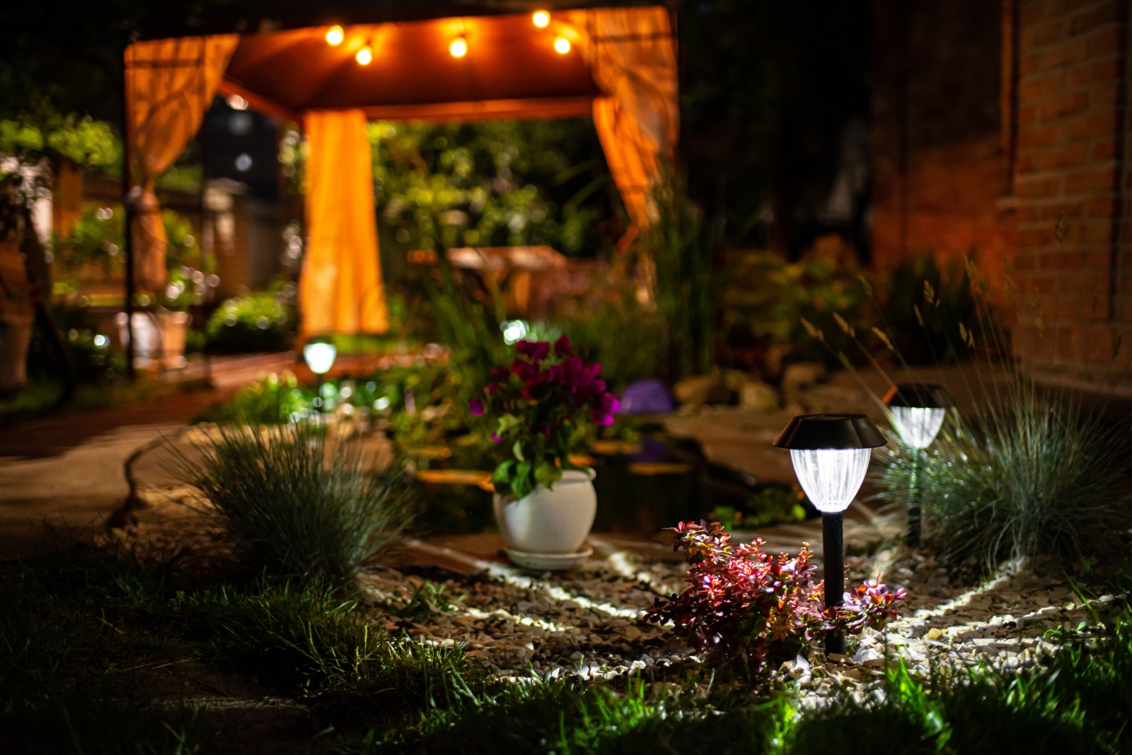 The Cheapest Way To Light Your Backyard For Fall Parties In California