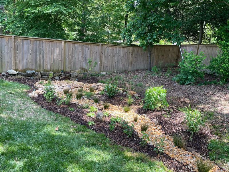 Rain Garden Depressions