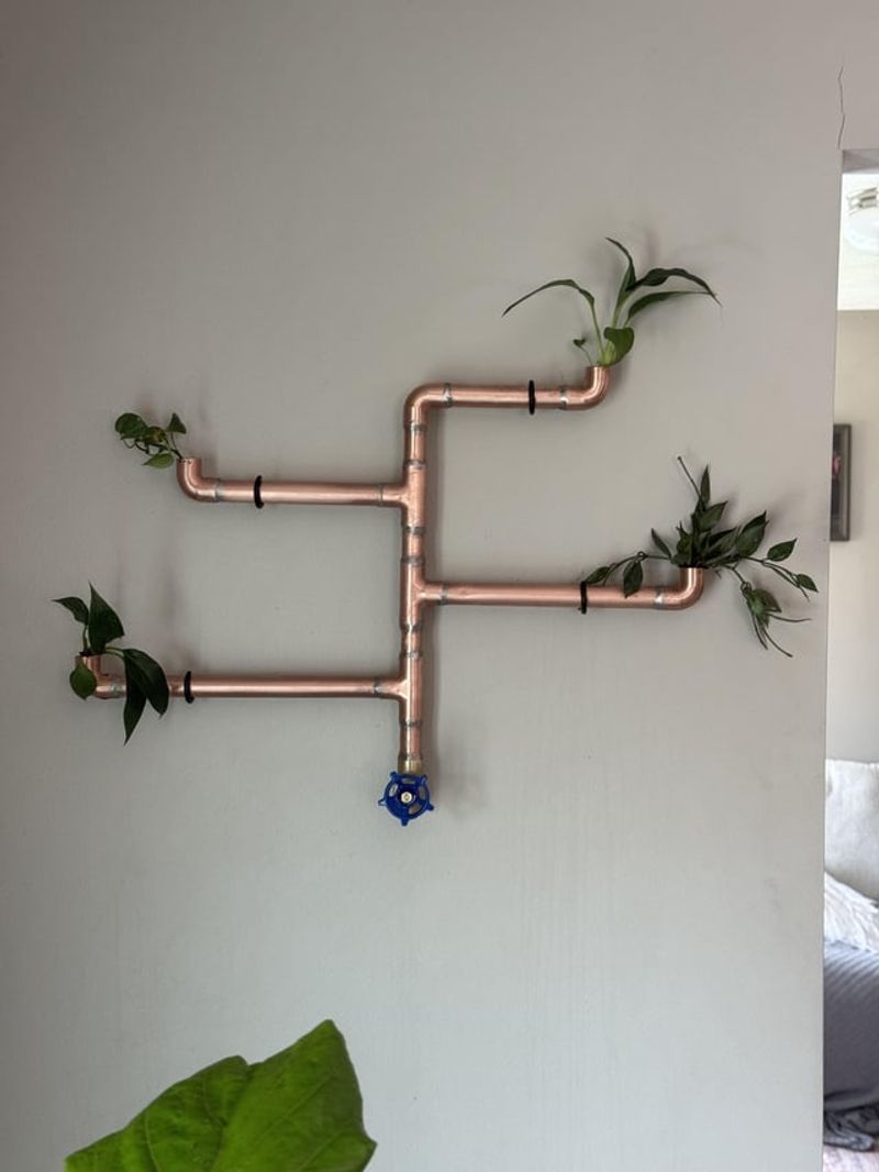 Copper Pipe Mini-Planters