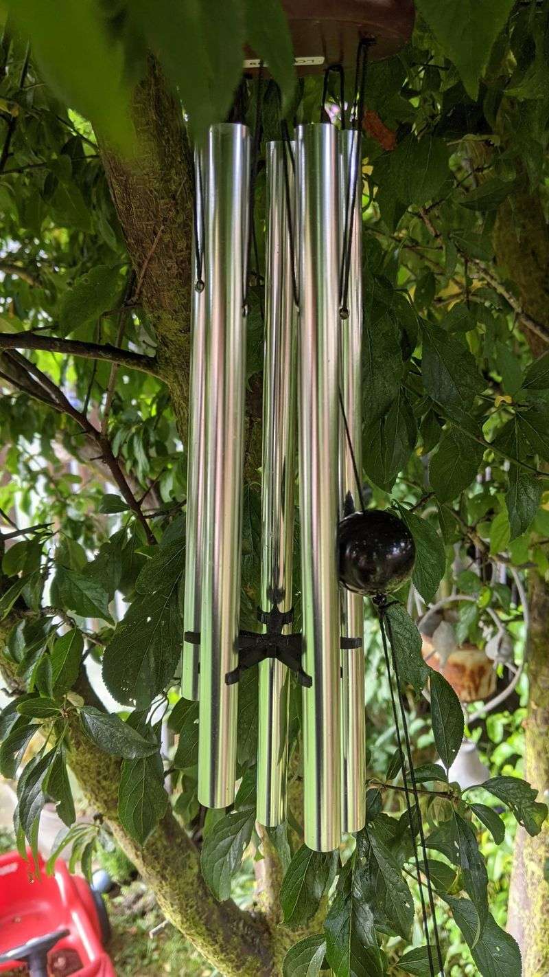 Install Wind Chimes or Pinwheels
