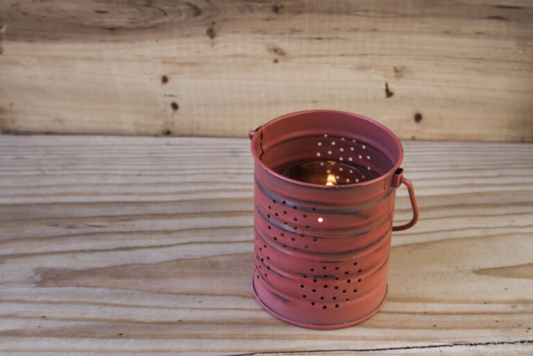 Decorative Tin Can Lantern (featured image)