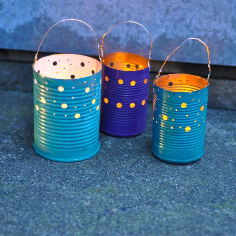 Punched Pattern Lanterns