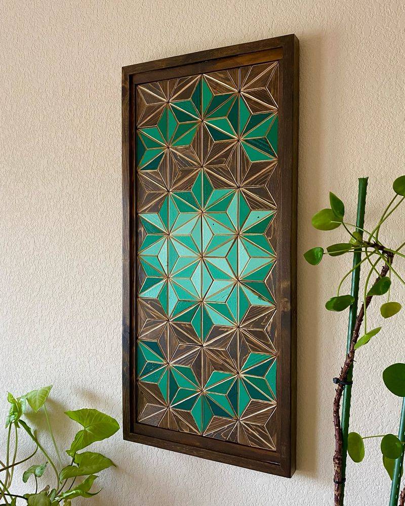Geometric Tile Succulent Frames