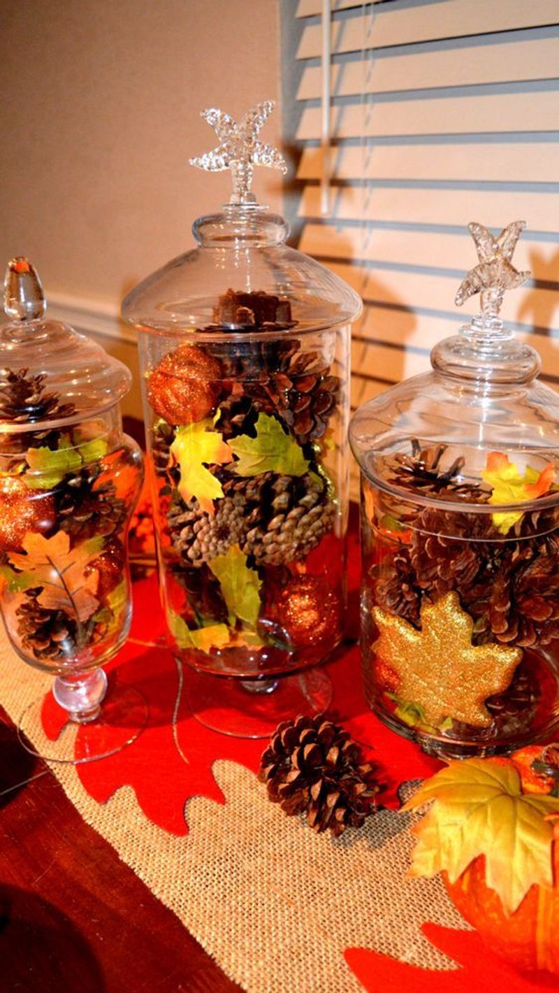 Rustic Mason Jar Arrangements