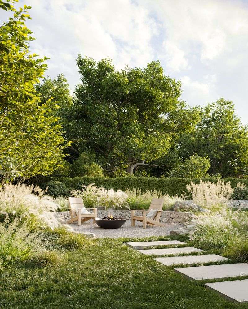 Ornamental Grass Screening
