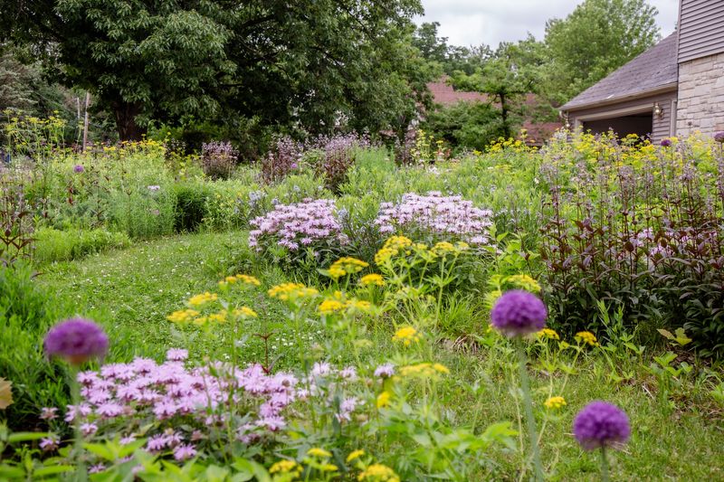 Mantel Meadow Display