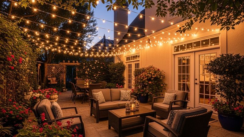 String Light Canopies Create Magic