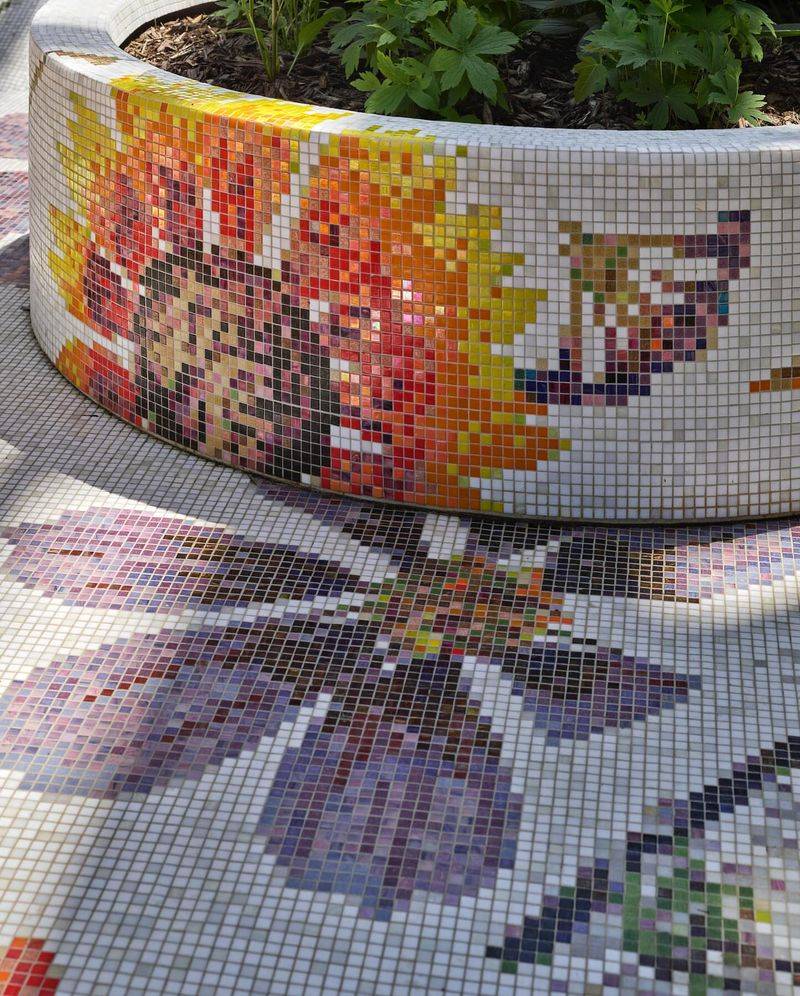 Mosaic Tile Planter Pockets