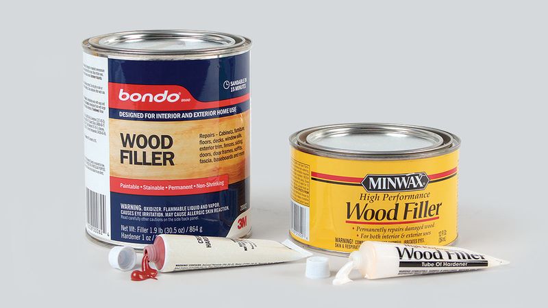 Fill Cracks With Exterior Wood Filler