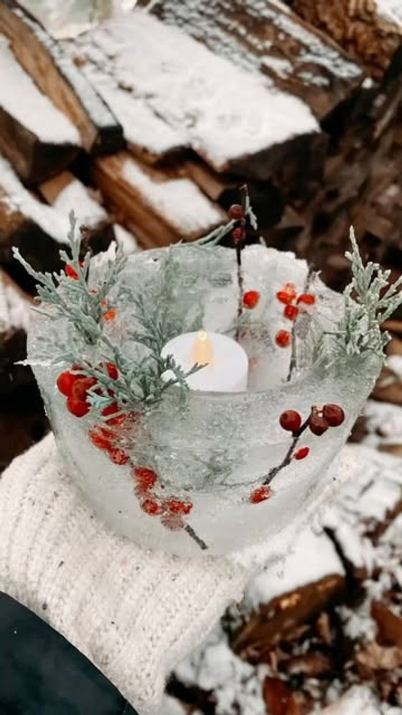Frozen Ice Lanterns