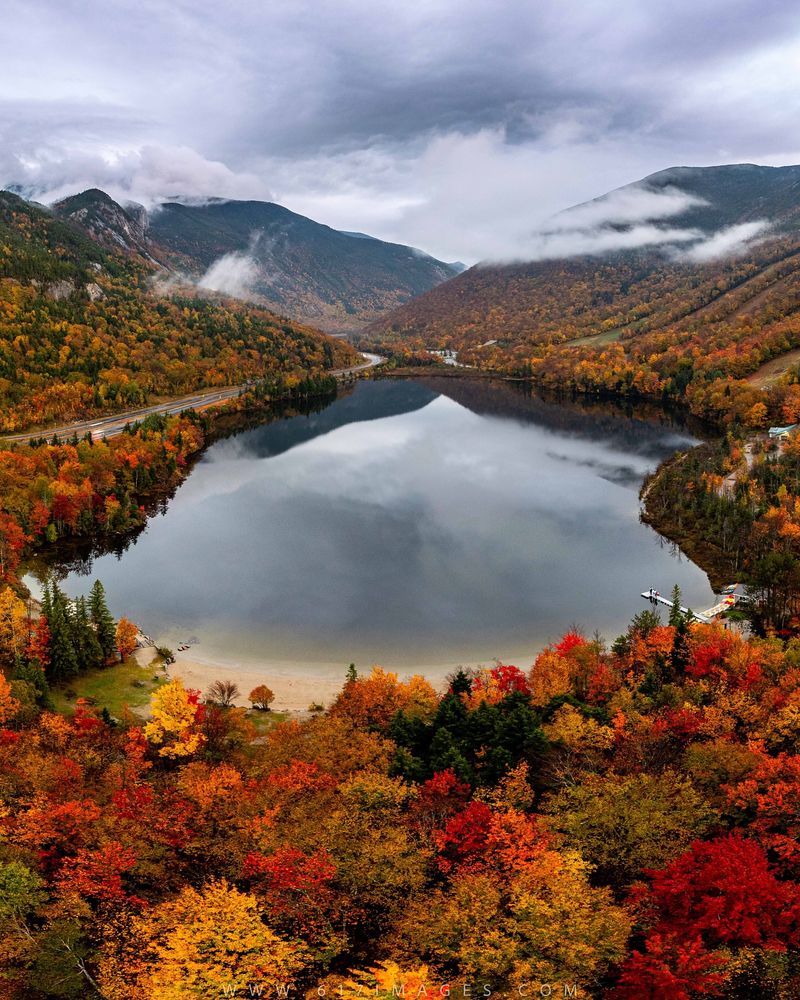 Franconia's Maple-Framed Mountain Views