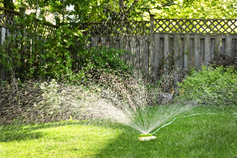 watering lawn (featured image)