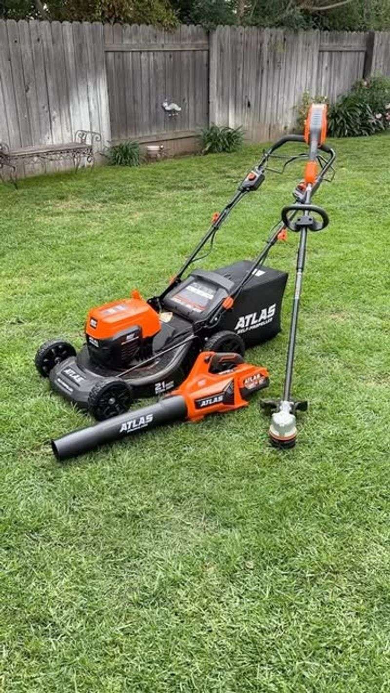 Gas-Powered Lawn Equipment