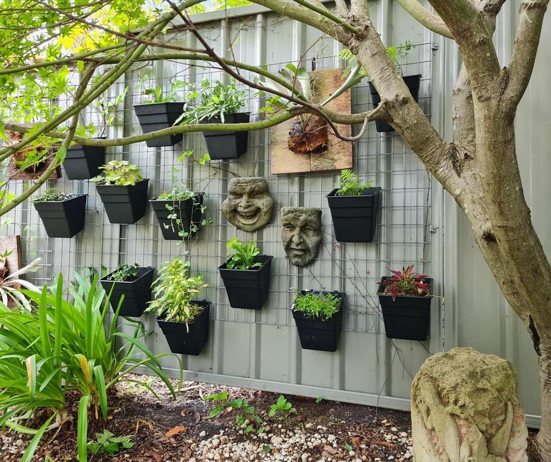 Vertical Fall Wall Planters