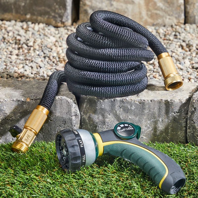 TheFitLife Expandable Garden Hose: Space-Saving Solution