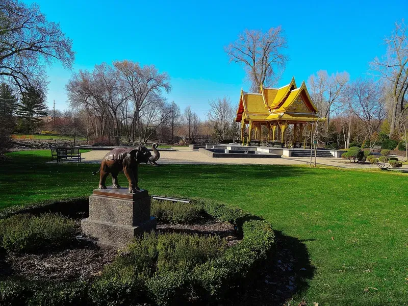 Sunken Garden Whispers Of Italian Design Influence