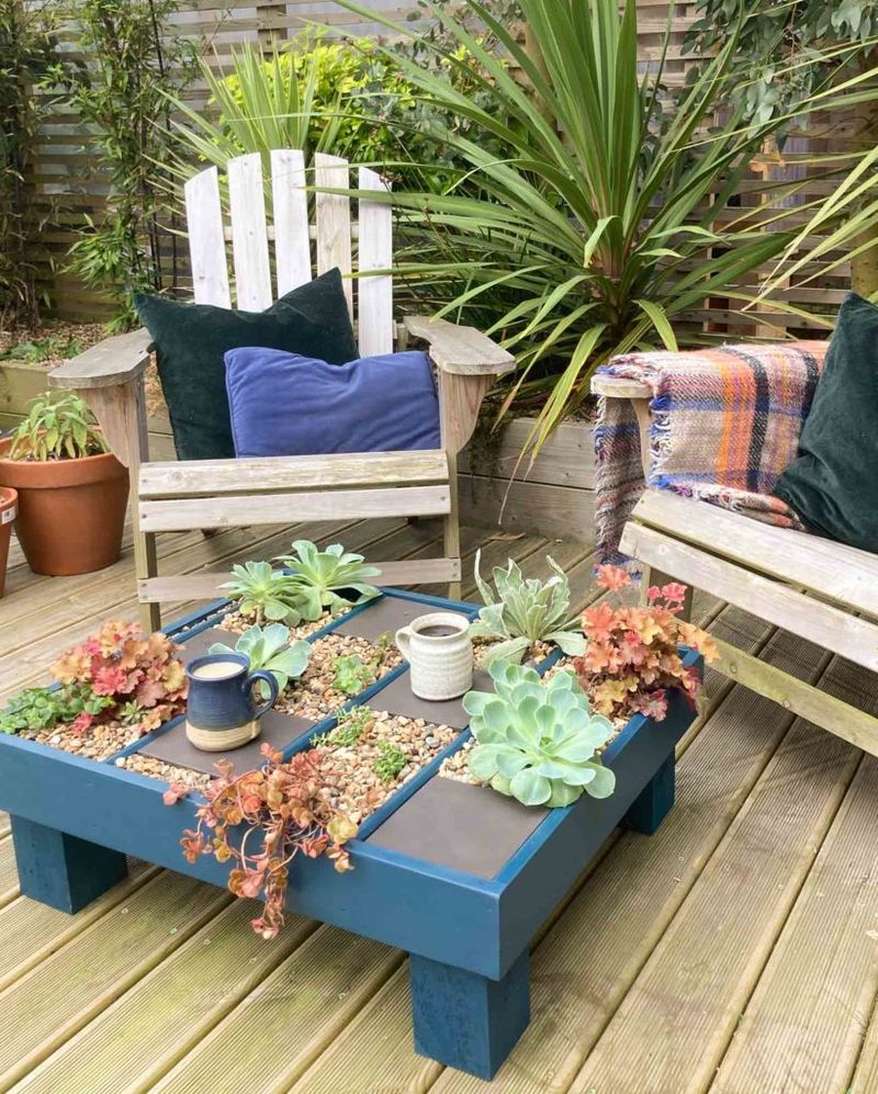 Coffee Table Miniature Garden