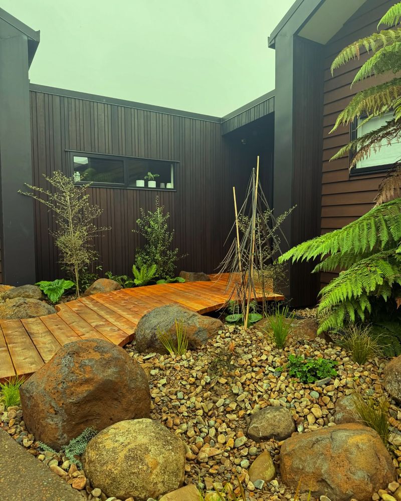 Decorative Rocks Creating Hard Feelings