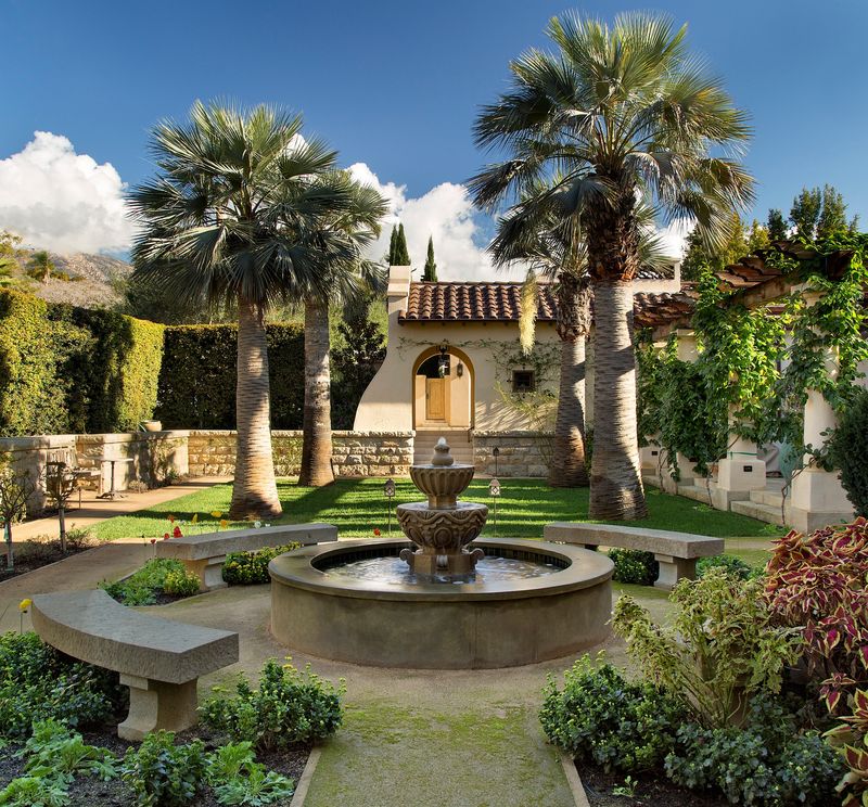 Mission-Style Garden Walls
