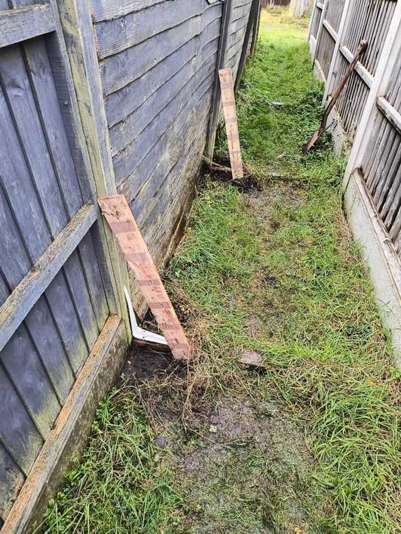 Improper Fence Construction