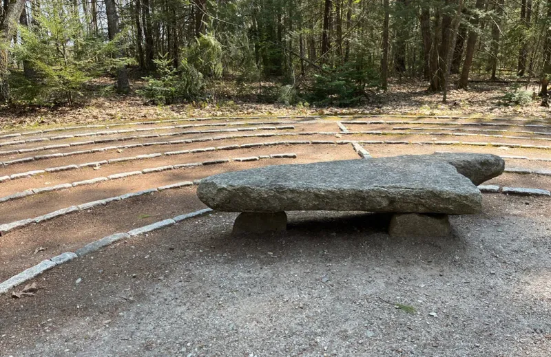 Crystal Spring Farm's Labyrinth Garden