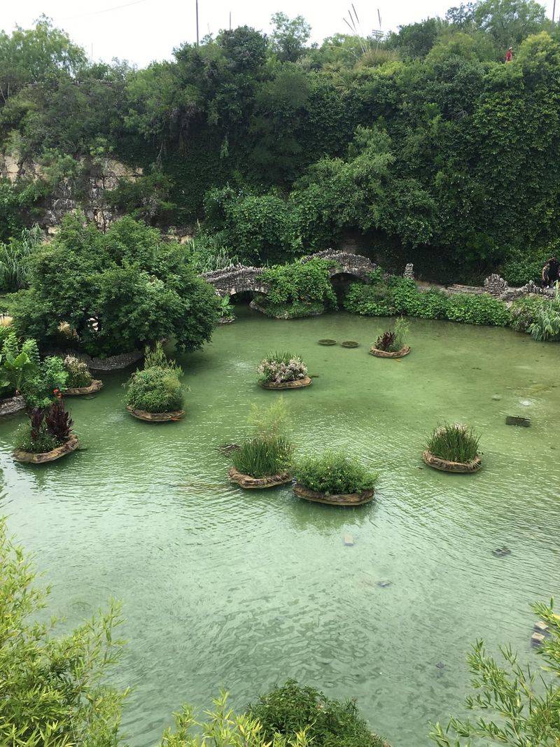Crystal-Clear Quarry Lake