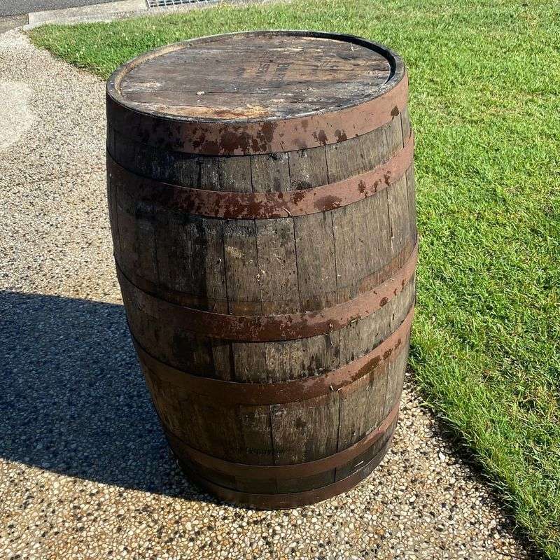 Reclaimed Wine Barrel Stave Fencing