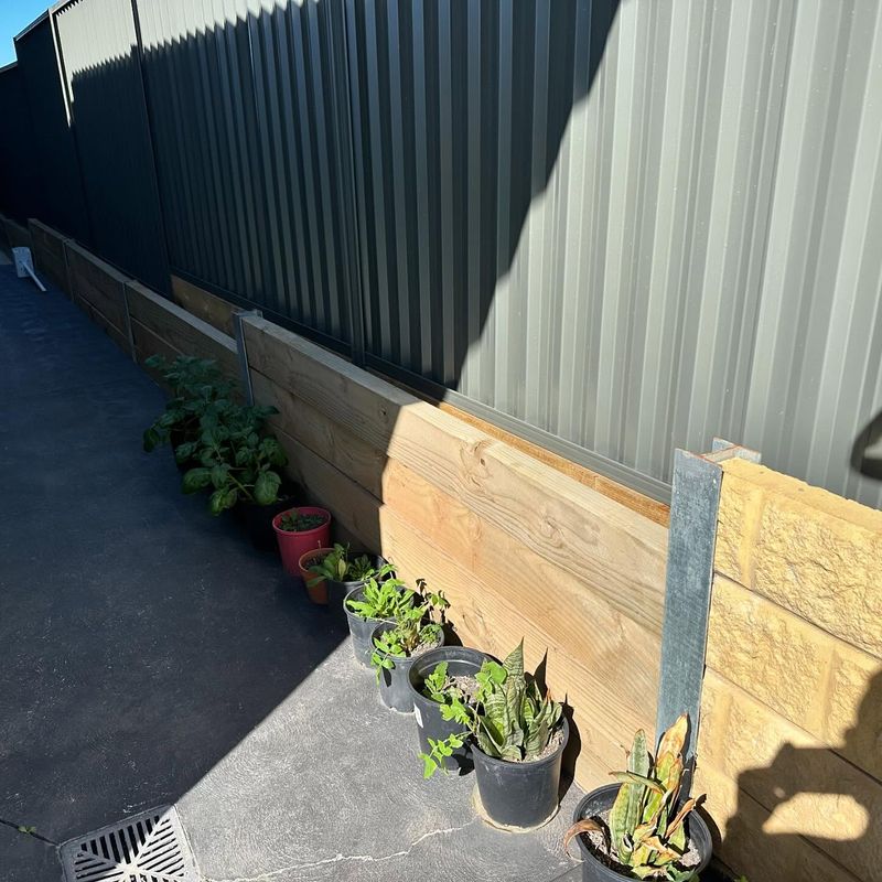 Unapproved Fencing Materials