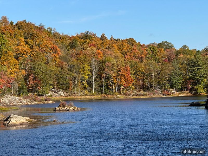 Secret Mountain Lake At Norvin Green State Forest