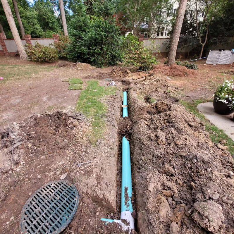 Undersized Drainage Pipe