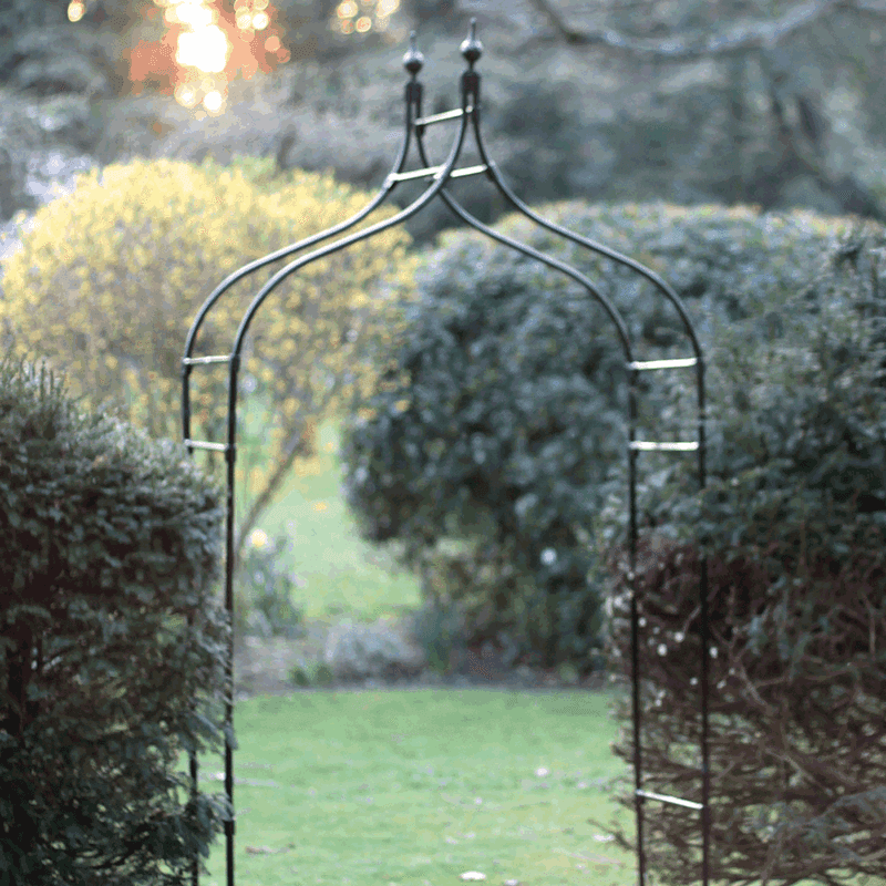 Gothic-Inspired Garden Arches