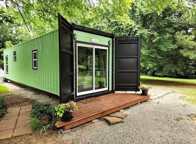 Repurposed Shipping Container