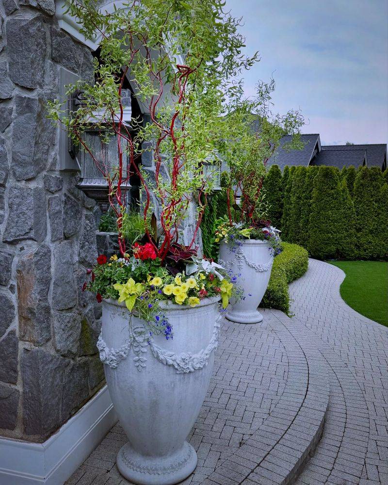 Create A Painted Branch Display
