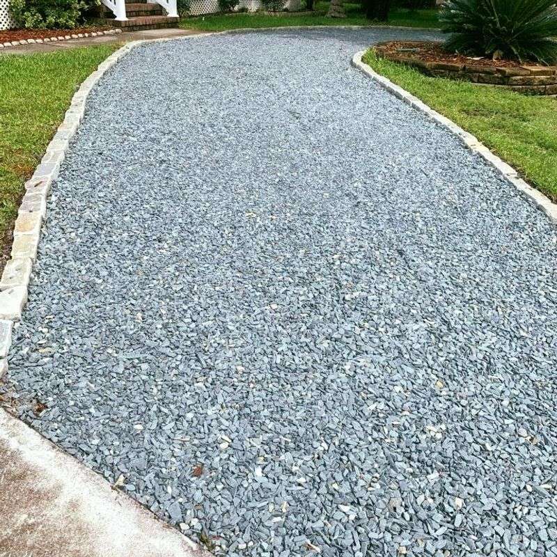 Excessive Gravel Landscaping