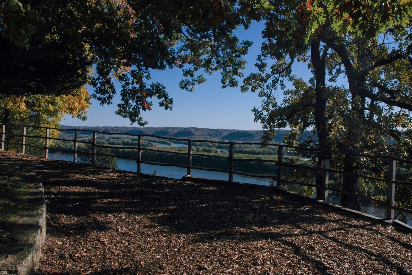 Effigy Mounds National Monument-Trail Overlook