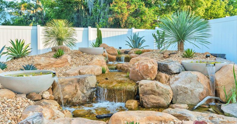 Desert-Inspired Pondless Falls